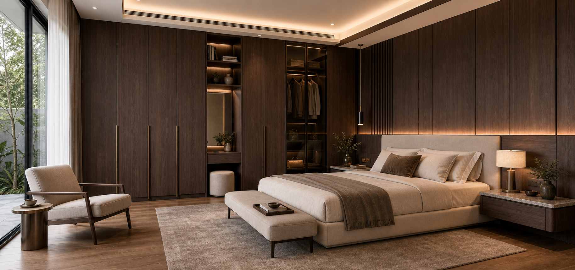 VORA Villa premium bedroom and storage material package